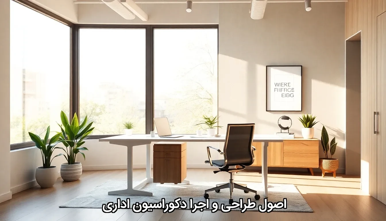 اصول طراحی و اجرا دکوراسیون اداری