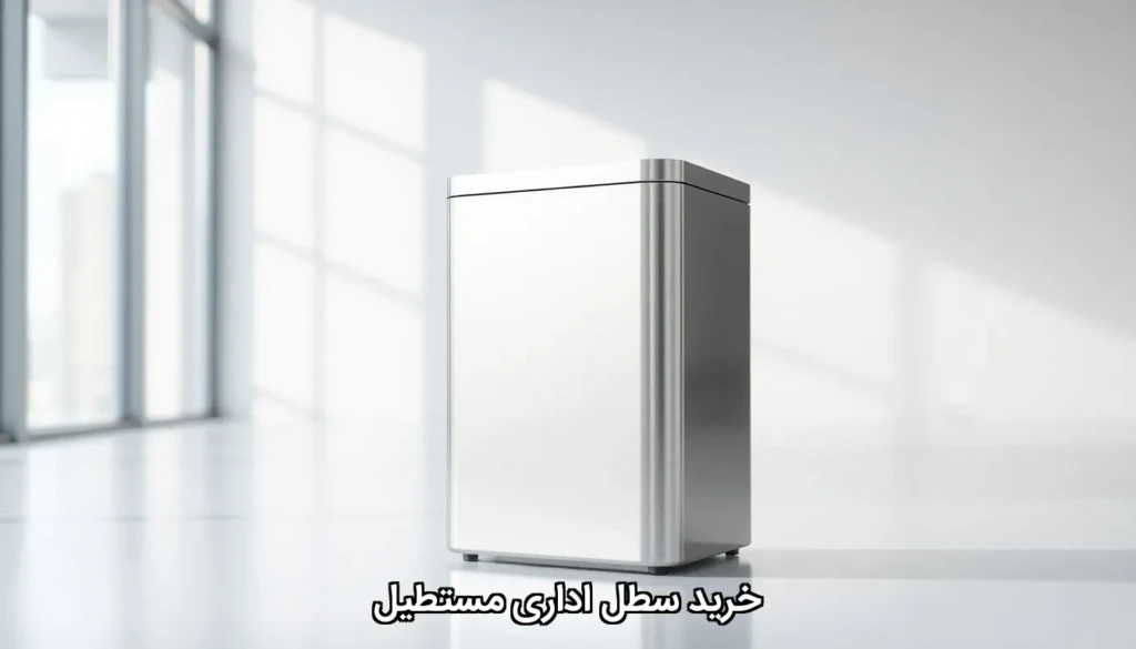 خرید سطل اداری مستطیل